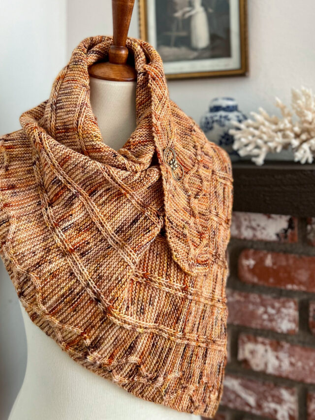 The Auklet Shawl Knitting Pattern