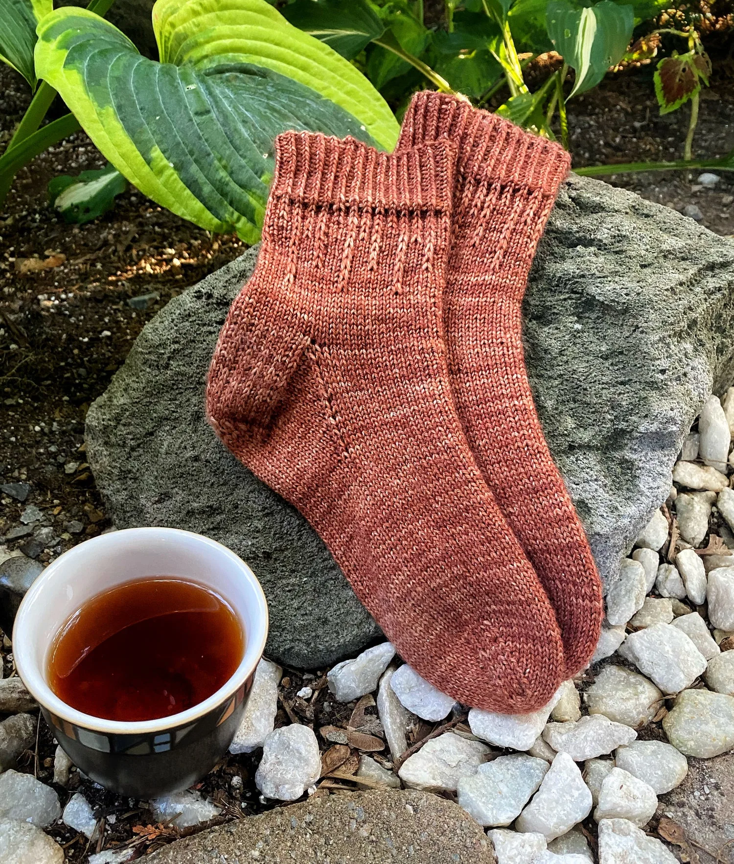 Knitting socks on sale