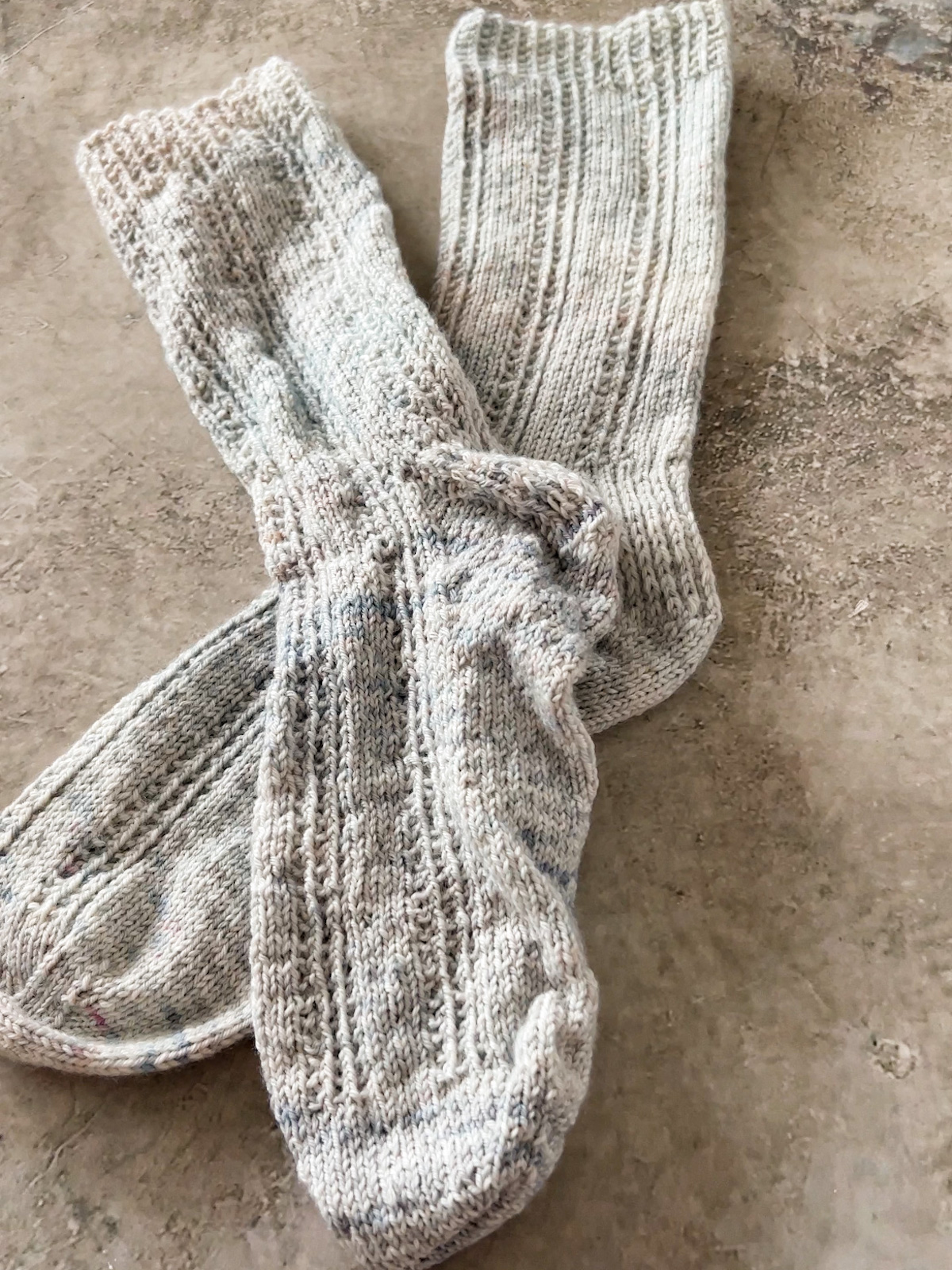 How to Block Knit Socks Without Sock Blockers A Bee In The