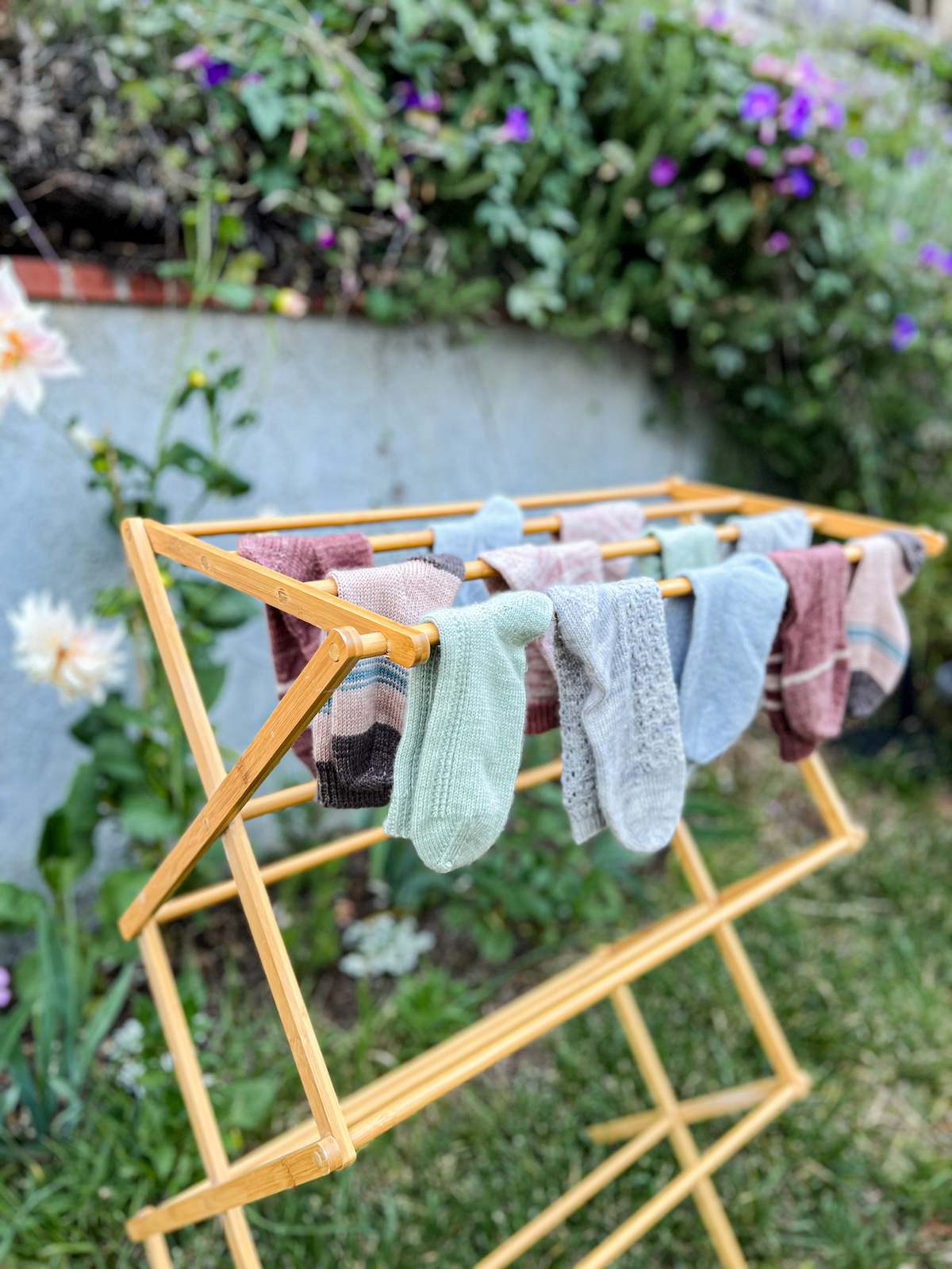 How to Wash Hand Knit Wool Socks A Bee In The Bonnet